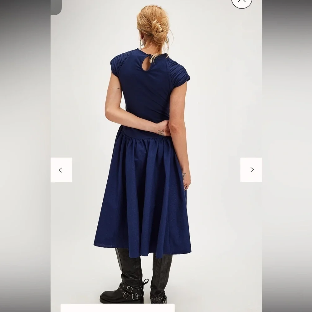 NWOT free people Afternoon Elegance Midi Dress